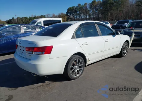 2007 Hyundai Sonata Limited/Se V6 из США, поврежденный, VIN 5NPEU46F87H217094